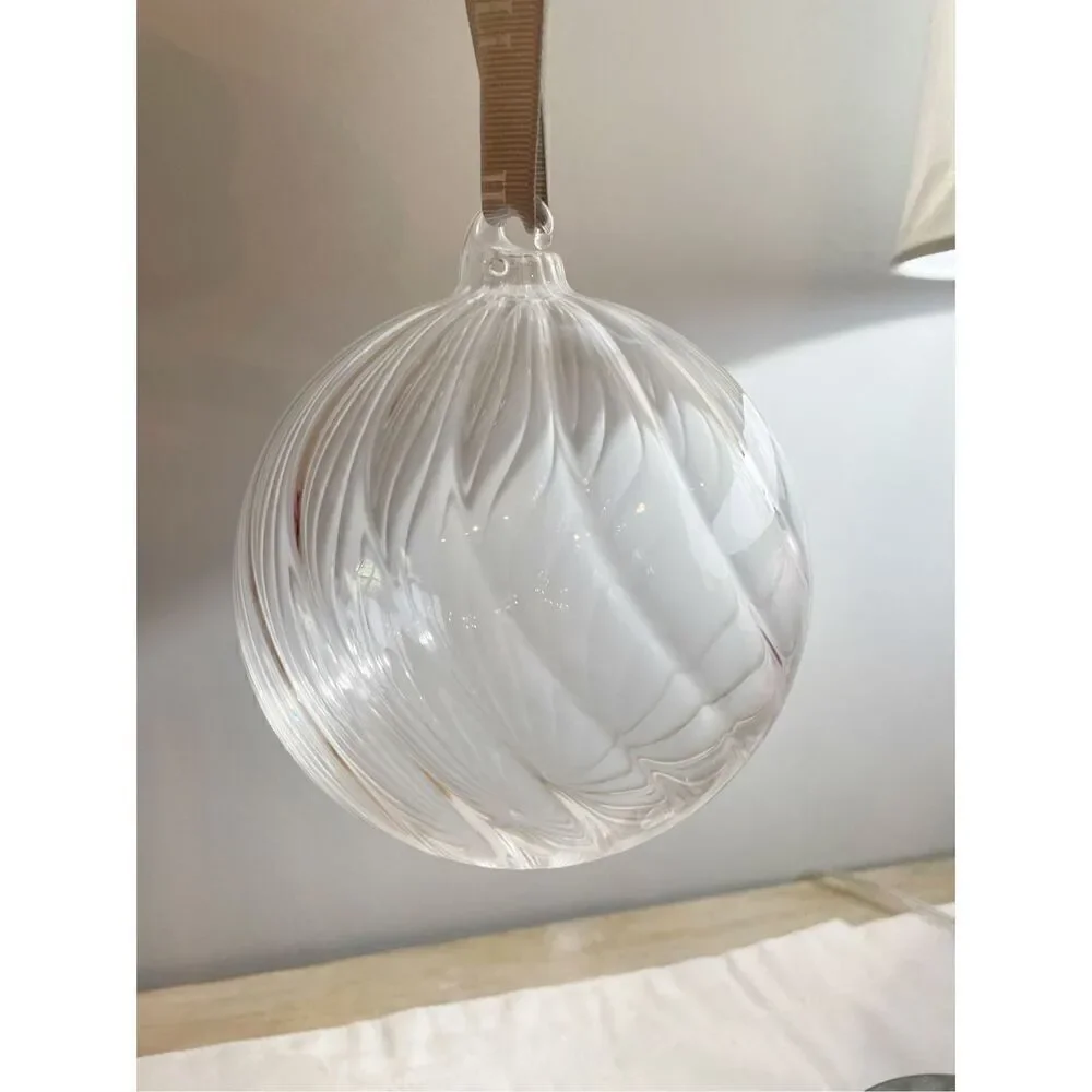 Julie Neill Glass Christmas Ornament